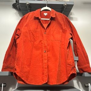 JCrew Corduroy Shirt Jacket